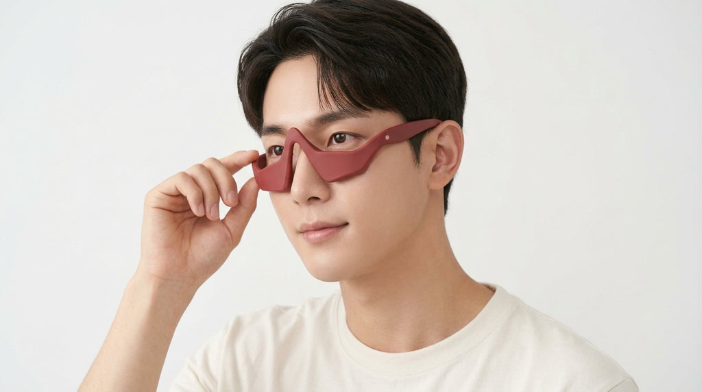 Eye Massager Relieves Eye Fatigue Eyes Massage Glasses Eye Fatigue Relief Massager Under-Eye Glasses Massager